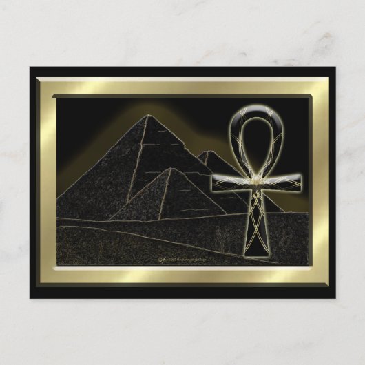 Carte postale Ankh Pyrimid (Devant)