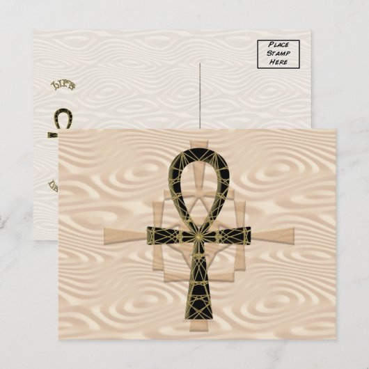 Carte postale Ankh Sand (Devant / Derrière)