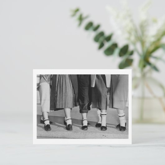 Carte Postale Anklets de collier de chien (Debout devant)