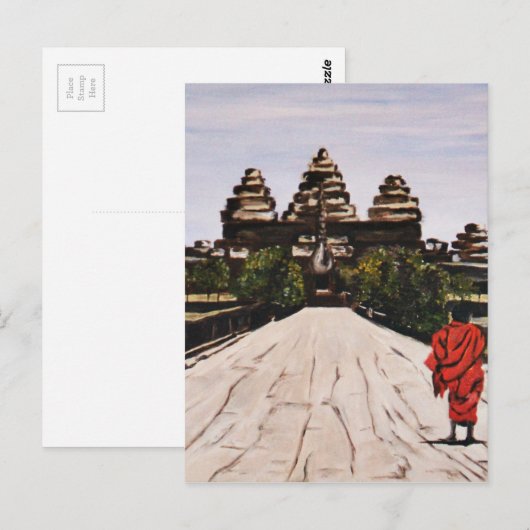 Carte Postale Ankor Wat (Devant / Derrière)