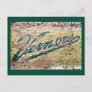 Carte Postale Ann Arbor Michigan Vernor's Brick Wall Vintage