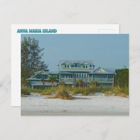 Carte Postale Anna Beach (Devant / Derrière)