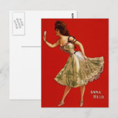 Carte Postale Anna Held (Devant / Derrière)