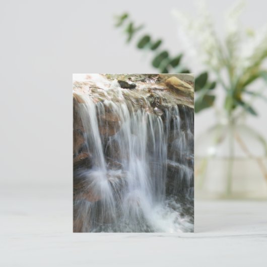 Carte Postale Anna Ruby Falls Cascade Helen Georgia (Debout devant)