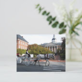 Carte Postale Annapolis Horse and Carriage Ride (Debout devant)