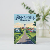 Carte Postale Annapolis Maryland (Debout devant)