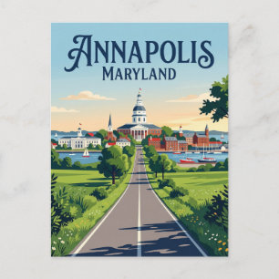 Carte Postale Annapolis Maryland