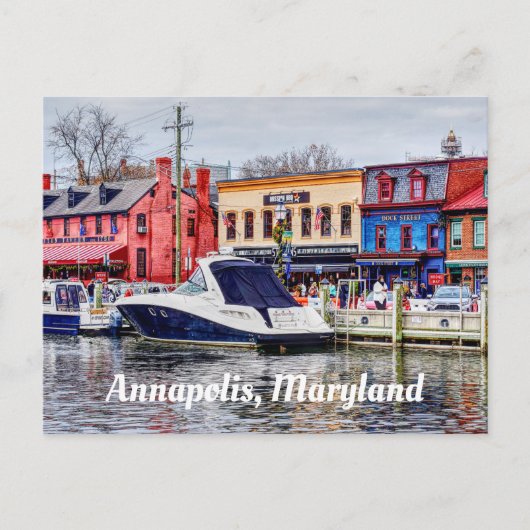 Carte Postale Annapolis Maryland (Devant)