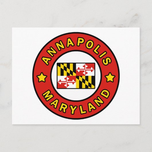 Carte Postale Annapolis Maryland (Devant)