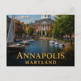 Carte Postale Annapolis Maryland Baie de Chesapeake