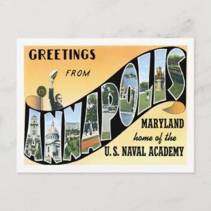 Carte Postale Annapolis Maryland Voyage Amérique US City