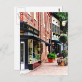 Carte Postale Annapolis MD - Along State Circle (Devant / Derrière)