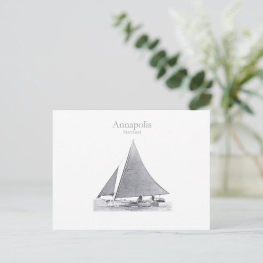 Carte Postale Annapolis Skipjack (Debout devant)