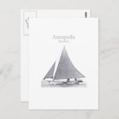 Carte Postale Annapolis Skipjack (Devant / Derrière)