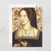 Carte Postale Anne Boleyn (Devant / Derrière)