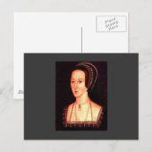 Carte Postale Anne Boleyn (Devant / Derrière)