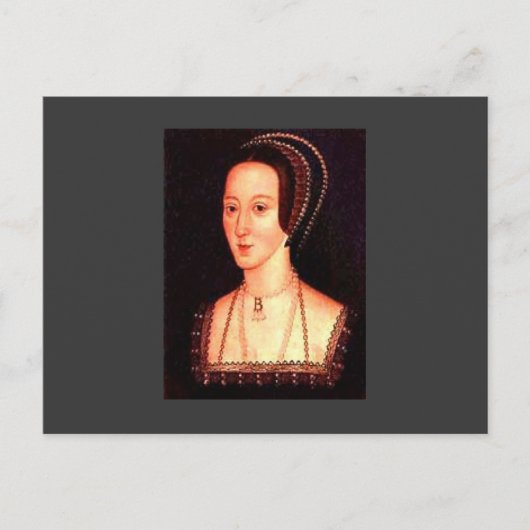 Carte Postale Anne Boleyn (Devant)
