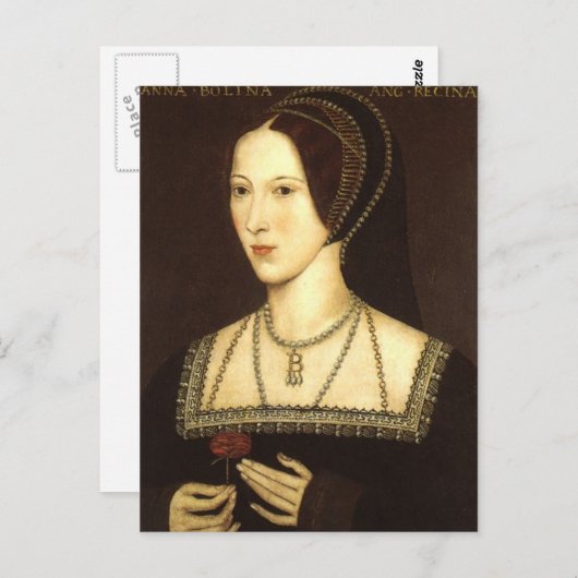 Carte postale Anne Boleyn Hever Castle (Devant / Derrière)