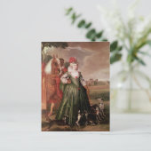 Carte Postale Anne de Danemark, 1617 (Debout devant)