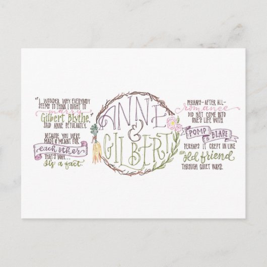 Carte Postale Anne & Gilbert (Devant)