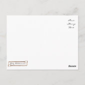 Carte Postale Anne Shirley - Bicycle - Inspiration (Dos)