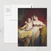 Carte Postale Anne, Viscountess Pollington, Comtesse (Devant / Derrière)