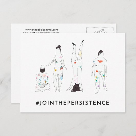 Carte postale Anneabel Gemmel (Devant / Derrière)