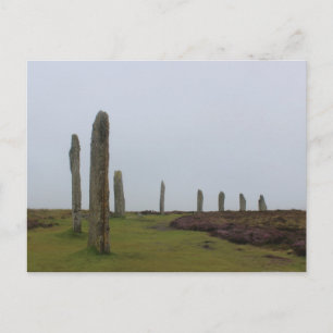Carte Postale Anneau de Brodgar (Orkney Island)