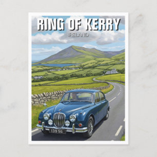 Carte Postale Anneau de Kerry Irlande Travel