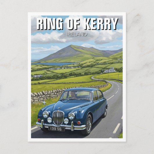 Carte Postale Anneau de Kerry Irlande Travel (Devant)