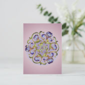 Carte postale anneau d'iris (Debout devant)