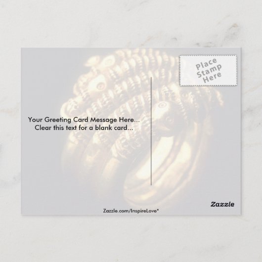 Carte Postale Anneau en or viking (Dos)