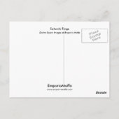 Carte Postale Anneaux de Saturne (Dos)