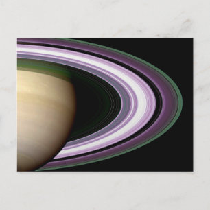 Carte Postale Anneaux de Saturne