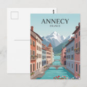 Carte Postale Annecy France (Devant / Derrière)