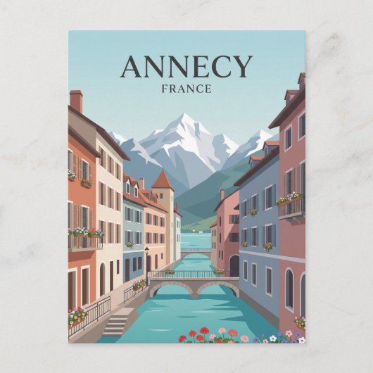 Carte Postale Annecy France (Devant)