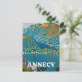 Carte Postale Annecy Photo Vintage  (Debout devant)