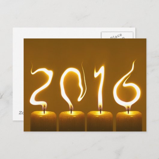Carte Postale Année 2016 (Devant / Derrière)