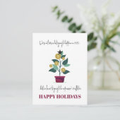 Carte Postale Année Cher Funny Sarcastique 2022 Noël (Debout devant)