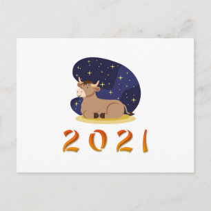 Carte Postale Année chinoise du x 2021