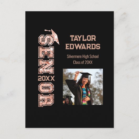 Carte Postale Année de fin d'année - photo de deuxième année - P (Devant)