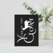 Carte Postale Année de la chèvre (Debout devant)