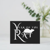Carte Postale Année du rat (Debout devant)