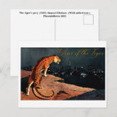 Carte Postale Année du Tigre (Devant / Derrière)