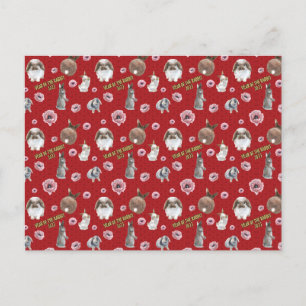 Carte Postale Année lunaire chinoise du Motif Rabbit 2023