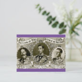 Carte Postale Année vintage des trois rois 1936 (Debout devant)