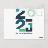 Carte Postale Années de possibilités (Dos)