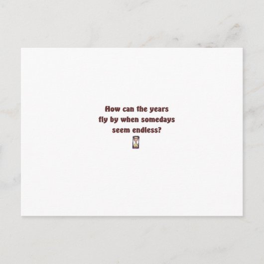 Carte Postale Années de vol (Devant)