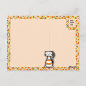 Carte Postale Annie's Curious Halloween Chat (Dos)