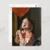 Carte Postale Anniversaire (Devant / Derrière)